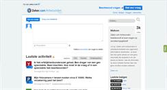 Desktop Screenshot of antwoorden.zeker.com